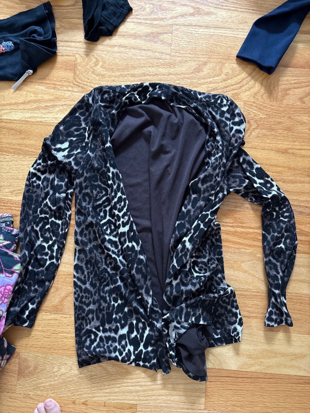 Cheetah cardigan